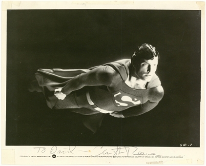 Christopher Reeve Signed & Inscribed Studio Photograph (Beckett)